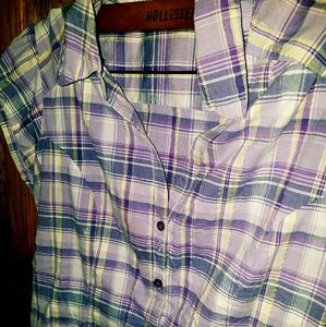 💜Flowy Button Down Shirt 💜